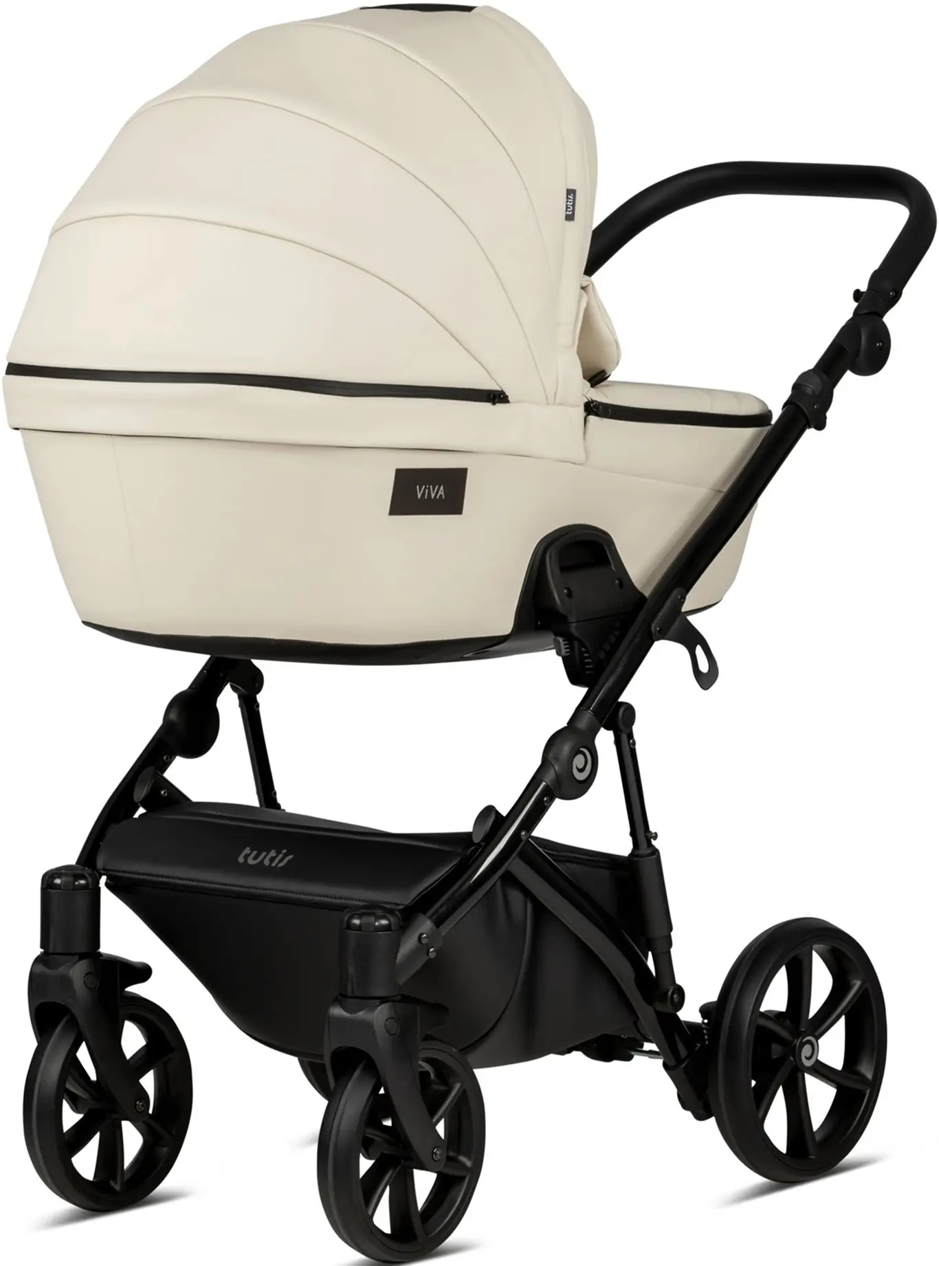 Carucior modular 2in1 Tutis Viva 4 Leather (Vanilla) - 6