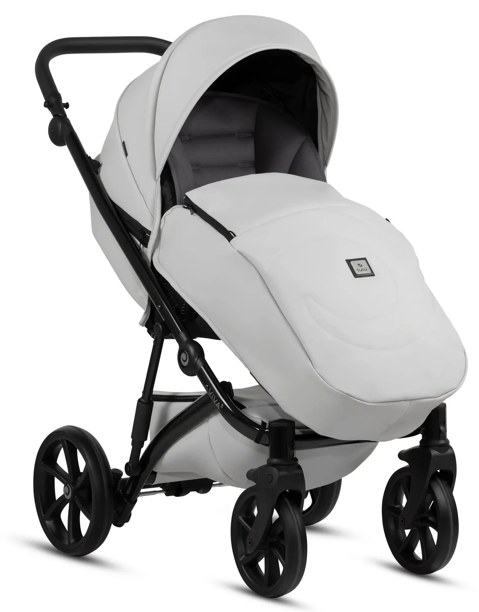 Carucior modular 2in1 Tutis Viva 5+ Leather (Cloud)