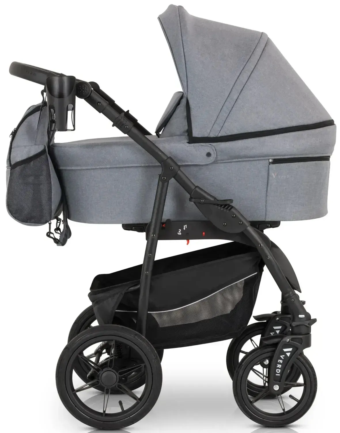 Коляска модульная 3в1 Verdi Sonic Comfort 01 (Grey)