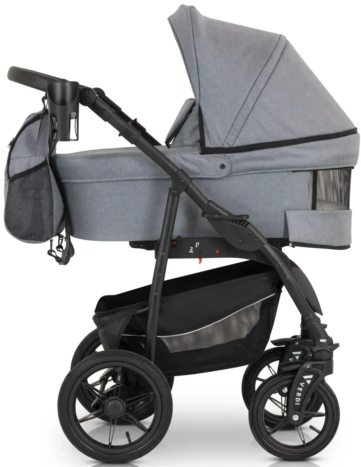 Коляска модульная 3в1 Verdi Sonic Comfort 01 (Grey)