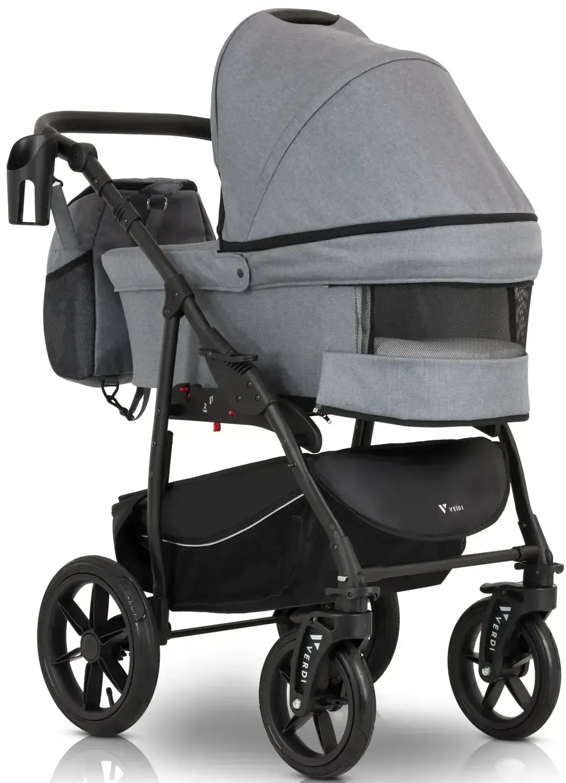 Коляска модульная 3в1 Verdi Sonic Comfort 01 (Grey)
