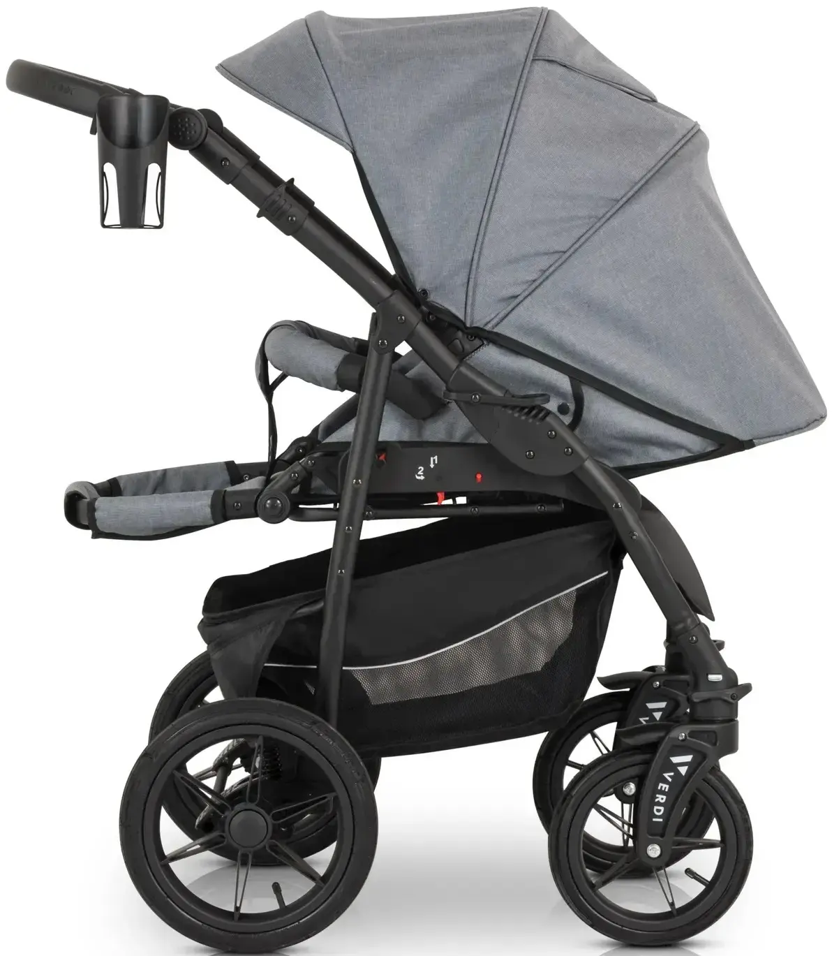 Коляска модульная 3в1 Verdi Sonic Comfort 01 (Grey)
