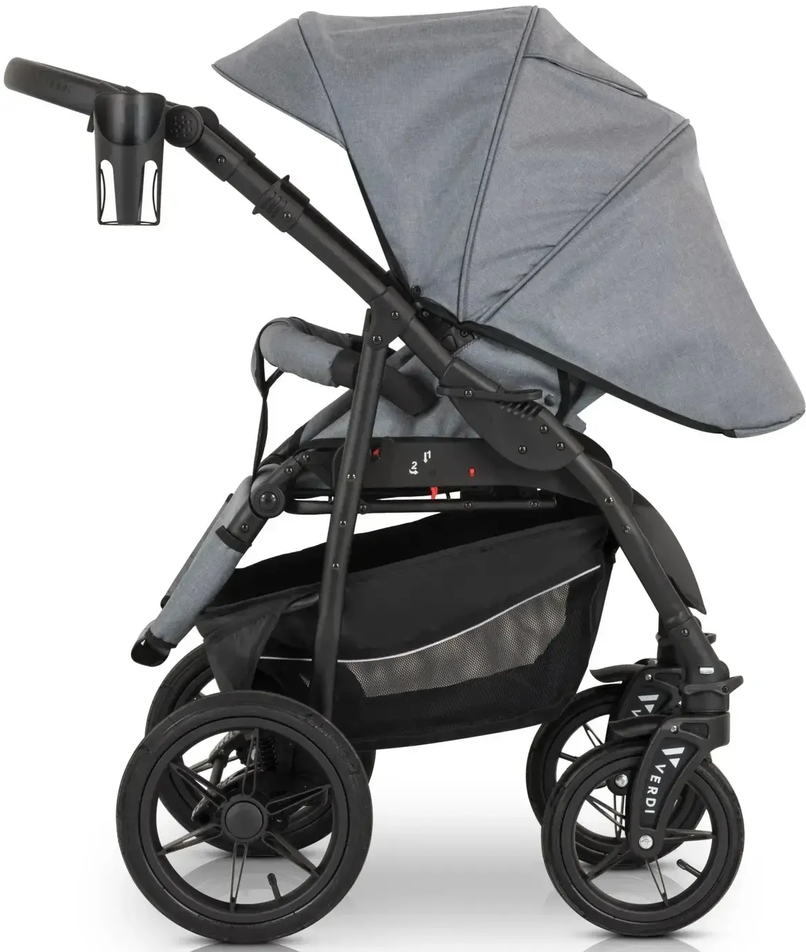 Коляска модульная 3в1 Verdi Sonic Comfort 01 (Grey)