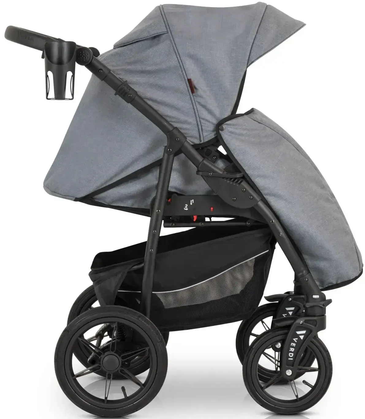 Коляска модульная 3в1 Verdi Sonic Comfort 01 (Grey)