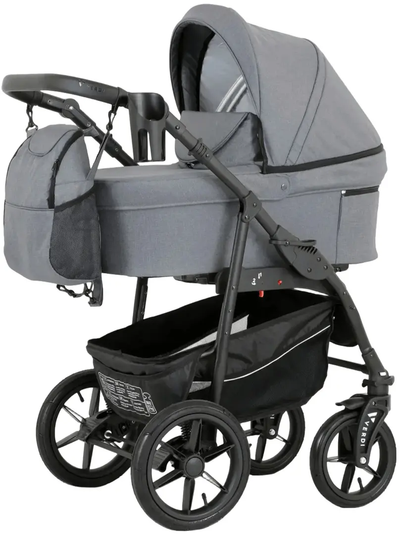 Коляска модульная 3в1 Verdi Sonic Comfort 01 (Grey)