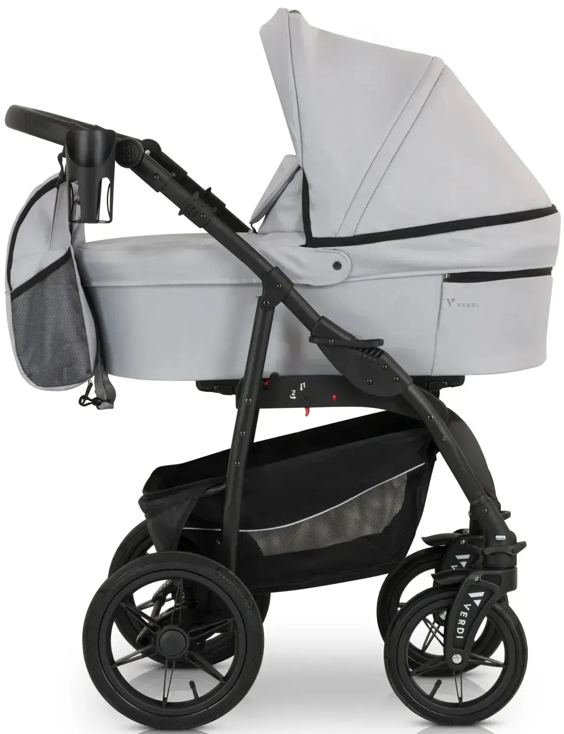 Коляска модульная 3в1 Verdi Sonic Comfort 02 (Light Grey)