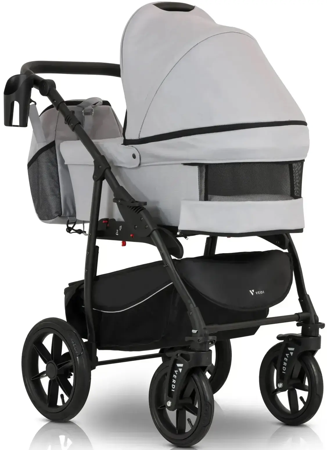 Коляска модульная 3в1 Verdi Sonic Comfort 02 (Light Grey)