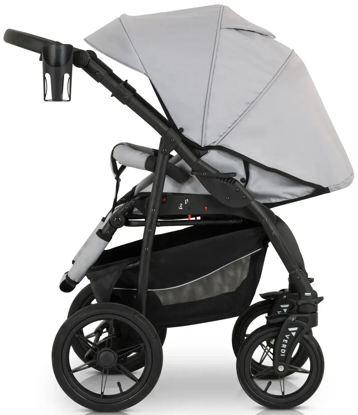 Коляска модульная 3в1 Verdi Sonic Comfort 02 (Light Grey)