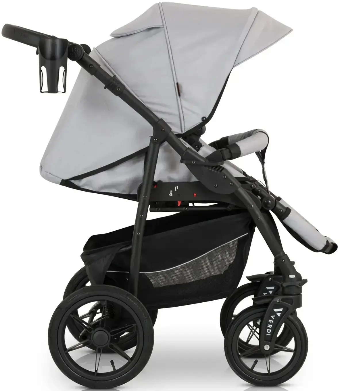 Коляска модульная 3в1 Verdi Sonic Comfort 02 (Light Grey)