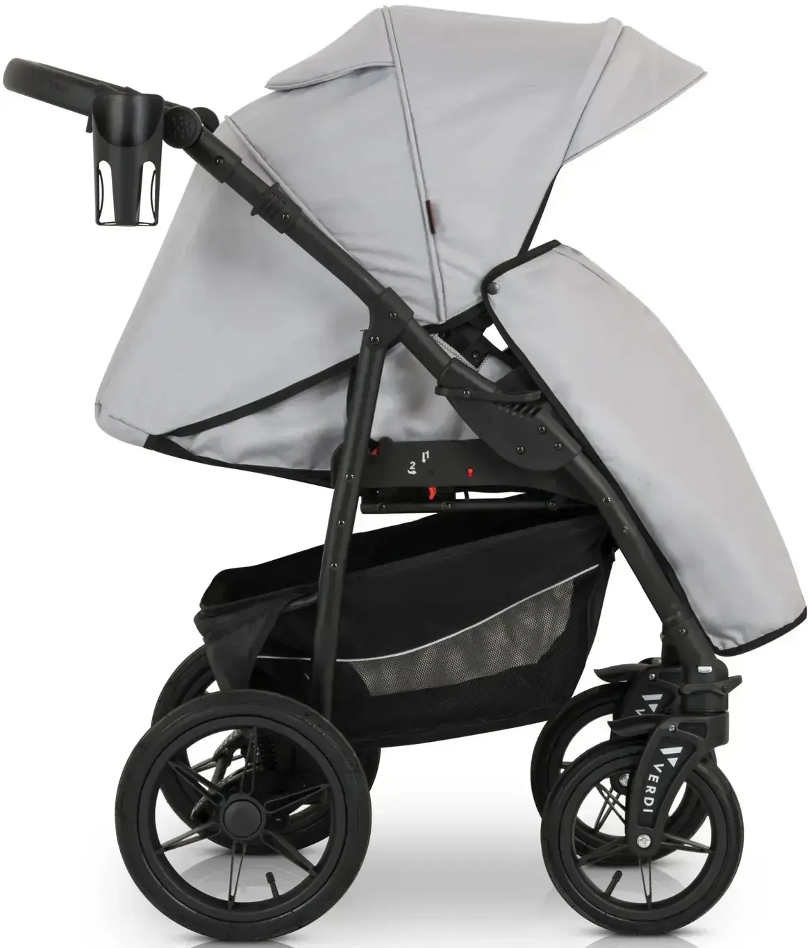 Коляска модульная 3в1 Verdi Sonic Comfort 02 (Light Grey)