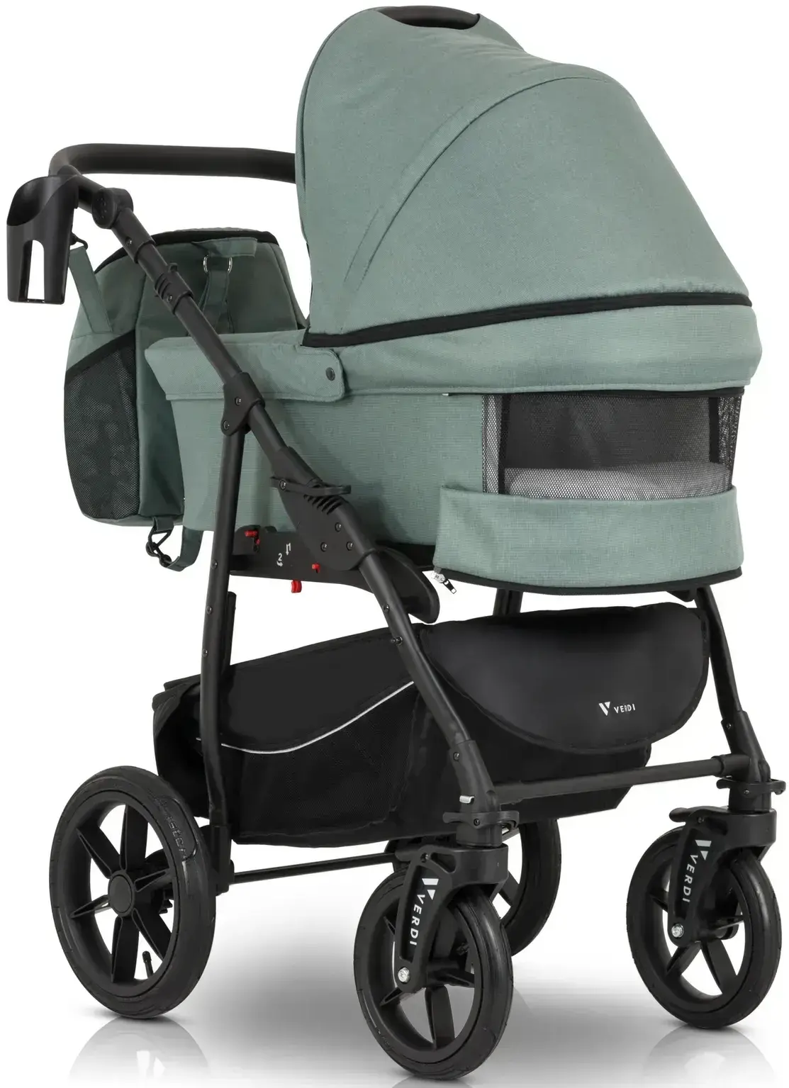 Carucior modular 3in1 Verdi Sonic Comfort 04 (Light Green)