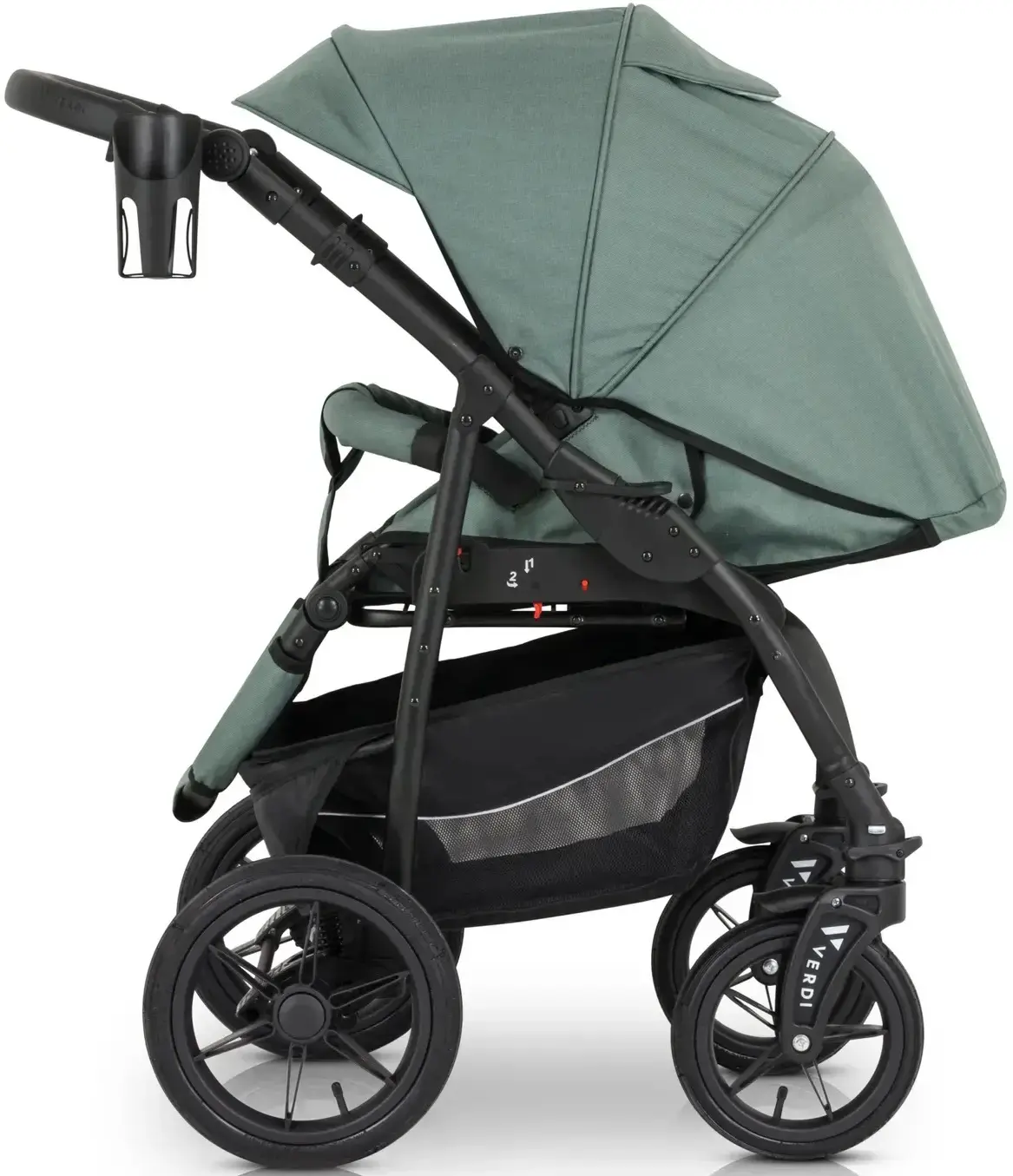 Carucior modular 3in1 Verdi Sonic Comfort 04 (Light Green)