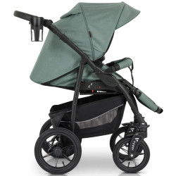 Carucior modular 3in1 Verdi Sonic Comfort 04 (Light Green) Thumb