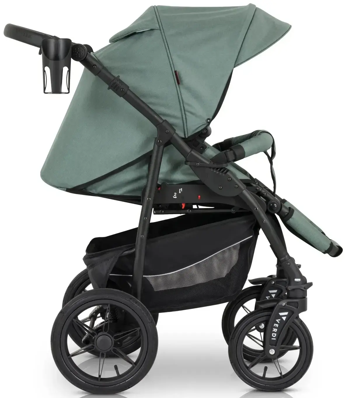Carucior modular 3in1 Verdi Sonic Comfort 04 (Light Green)