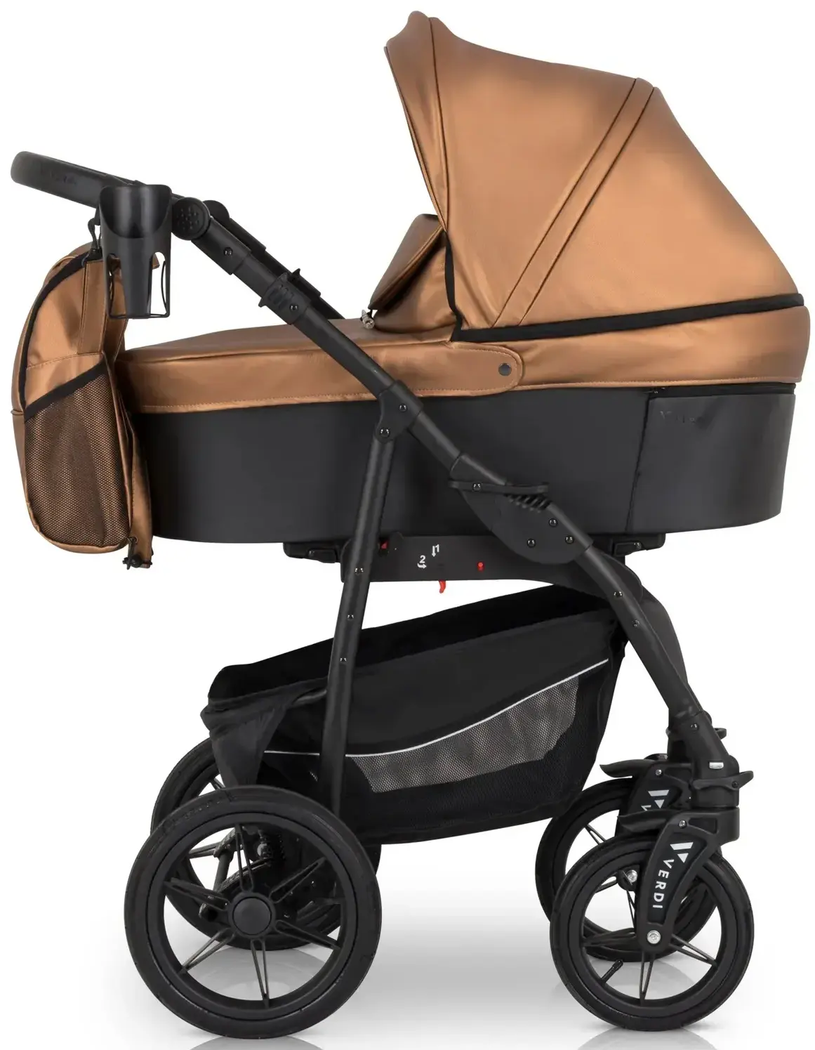 Carucior modular 3in1 Verdi Sonic Comfort 07 (Bronze)