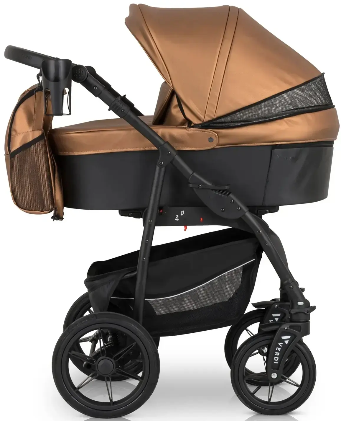 Carucior modular 3in1 Verdi Sonic Comfort 07 (Bronze)
