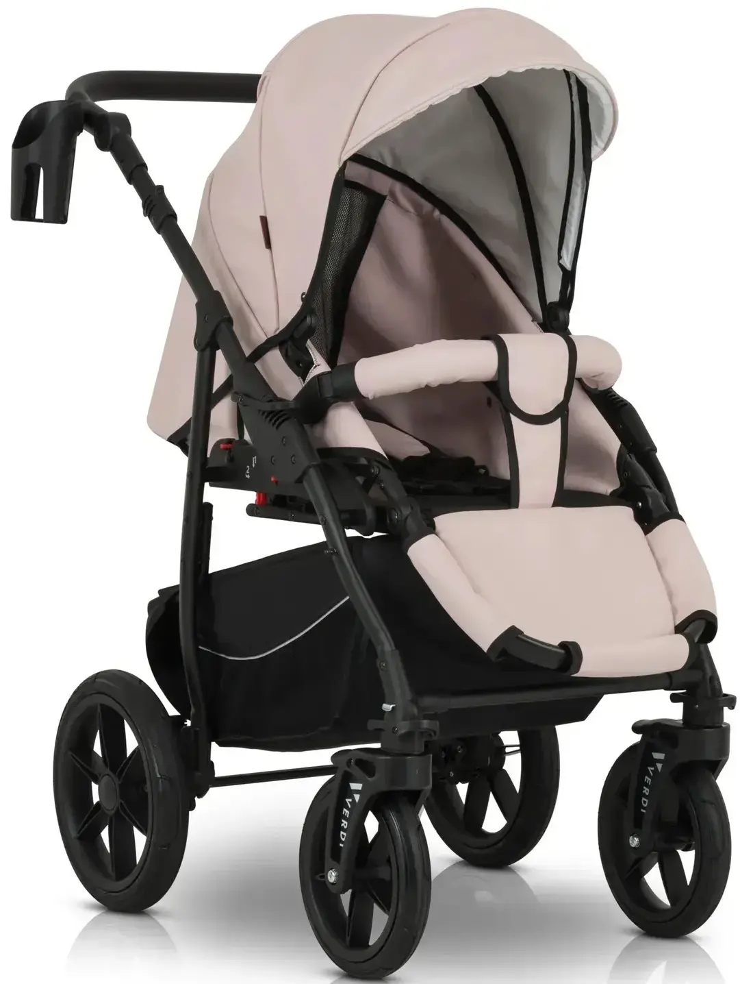 Коляска модульная 3в1 Verdi Sonic Comfort 08 (Light Pink)