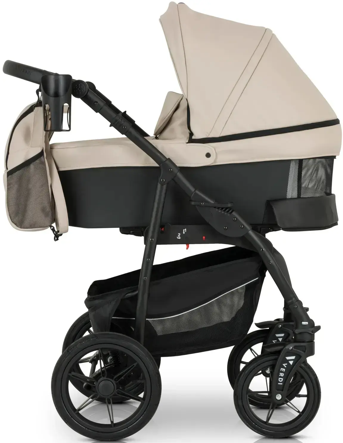 Коляска модульная 3в1 Verdi Sonic Comfort 09 (Beige/Black)