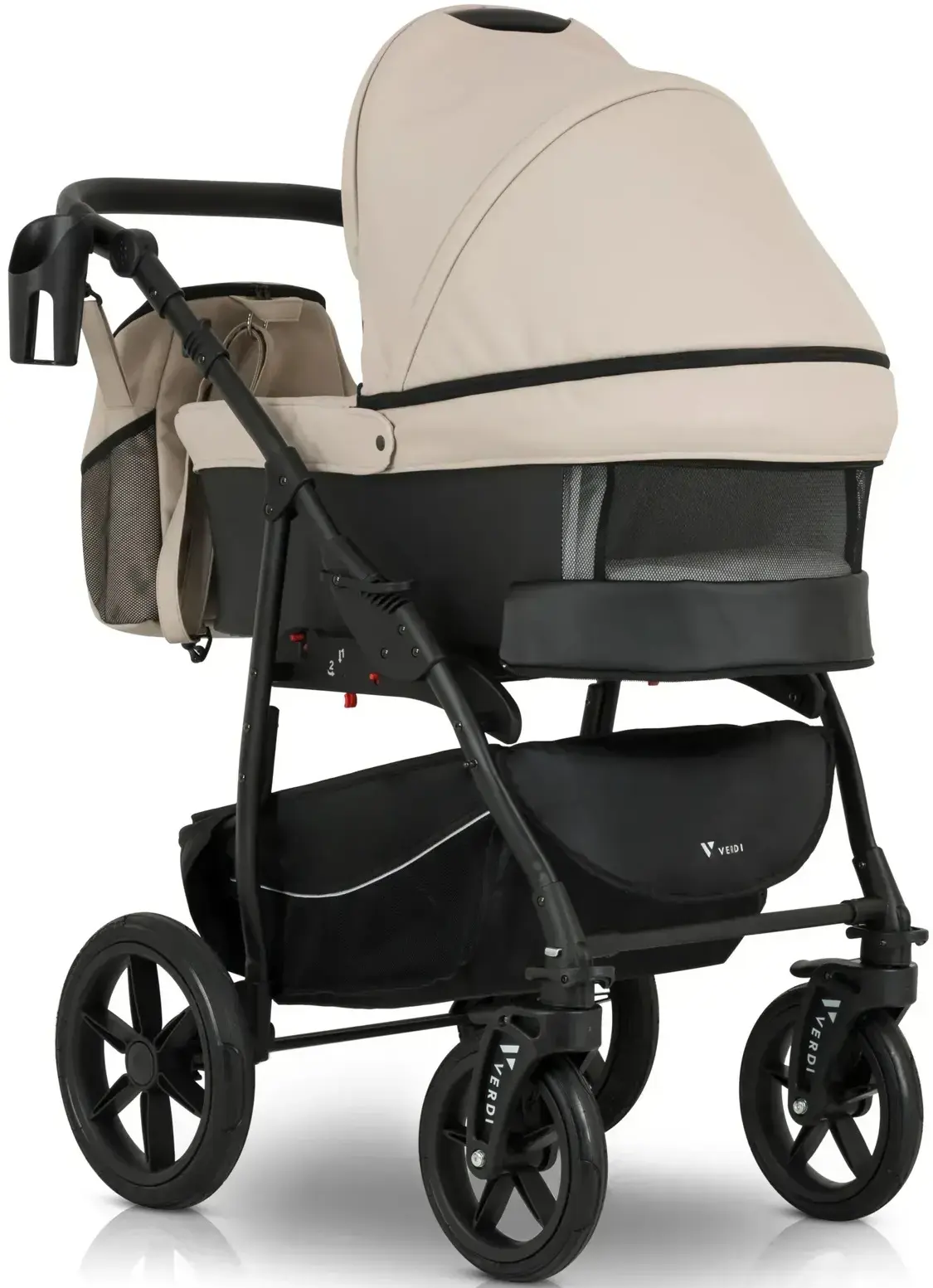 Коляска модульная 3в1 Verdi Sonic Comfort 09 (Beige/Black)