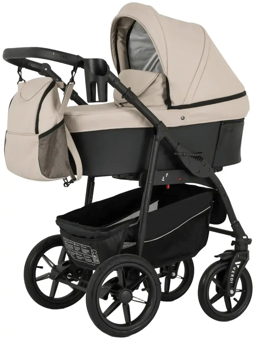 Коляска модульная 3в1 Verdi Sonic Comfort 09 (Beige/Black)
