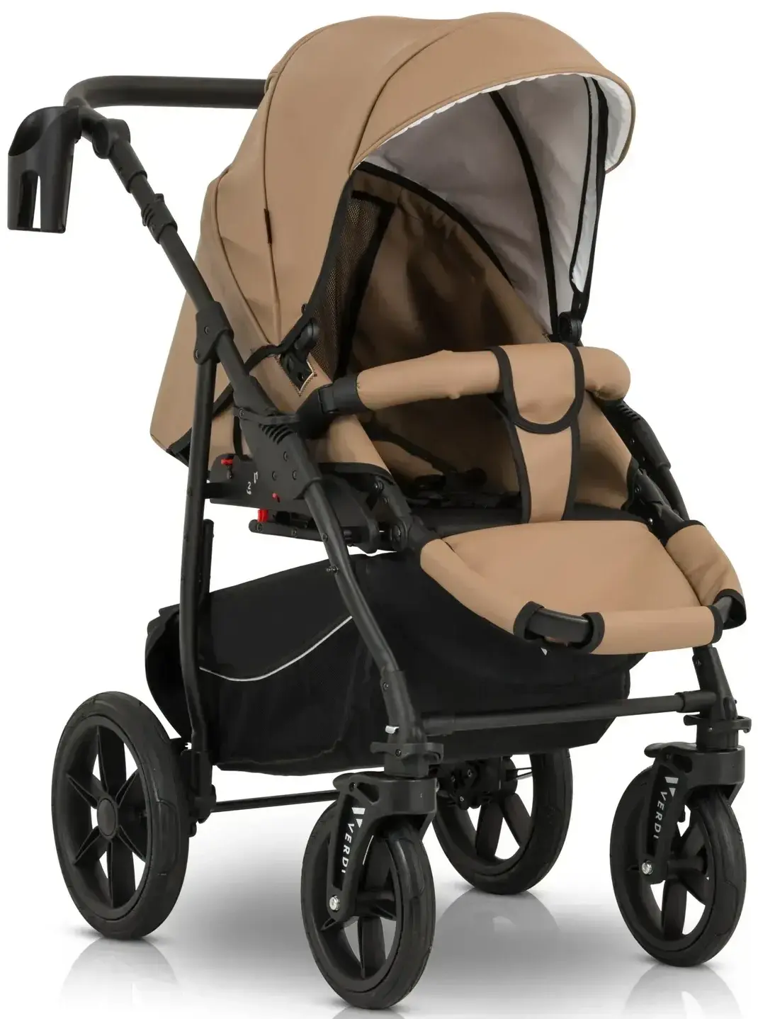 Carucior modular 3in1 Verdi Sonic Comfort 12 (Brown)