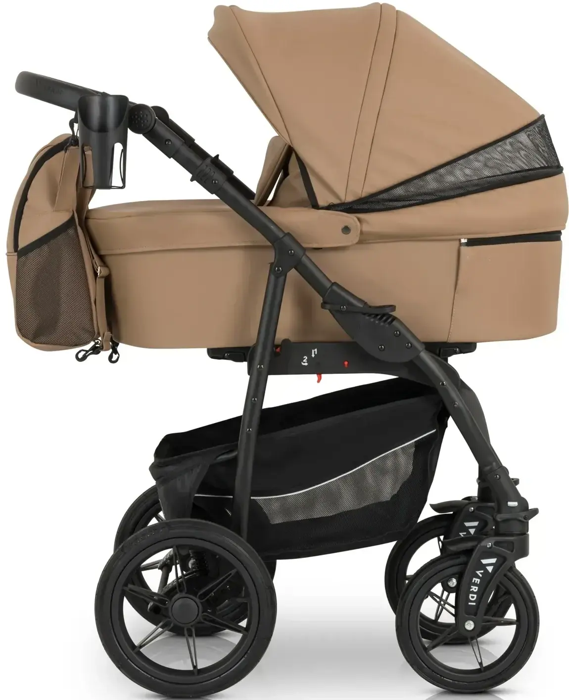 Carucior modular 3in1 Verdi Sonic Comfort 12 (Brown)