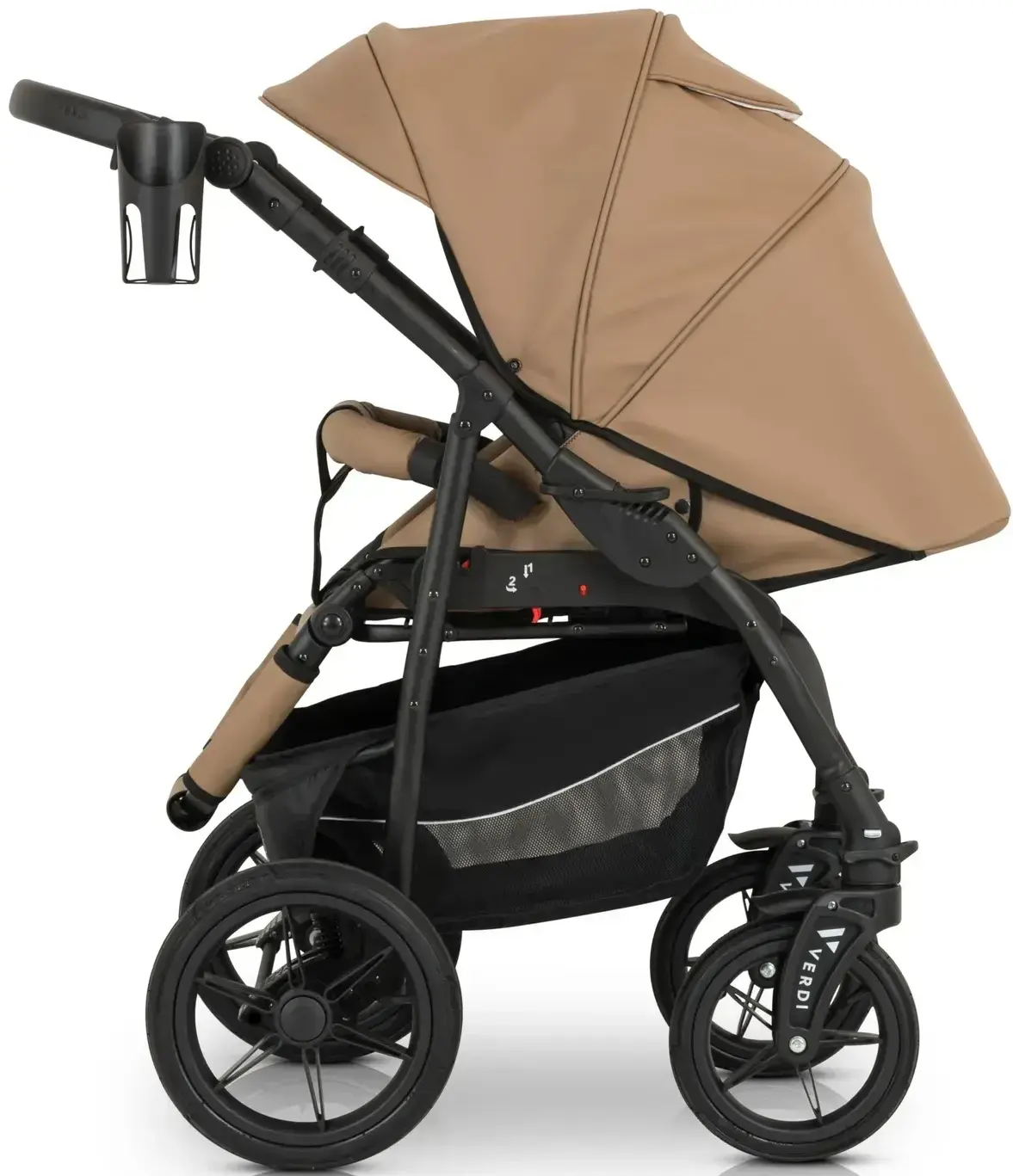 Carucior modular 3in1 Verdi Sonic Comfort 12 (Brown)