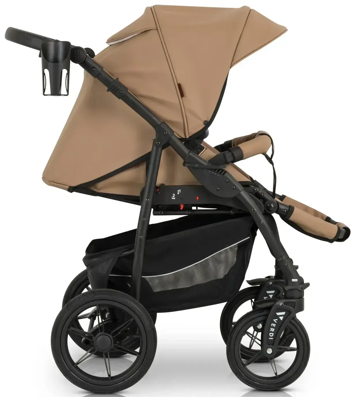 Carucior modular 3in1 Verdi Sonic Comfort 12 (Brown)