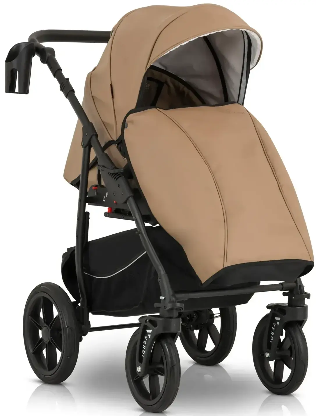 Carucior modular 3in1 Verdi Sonic Comfort 12 (Brown)