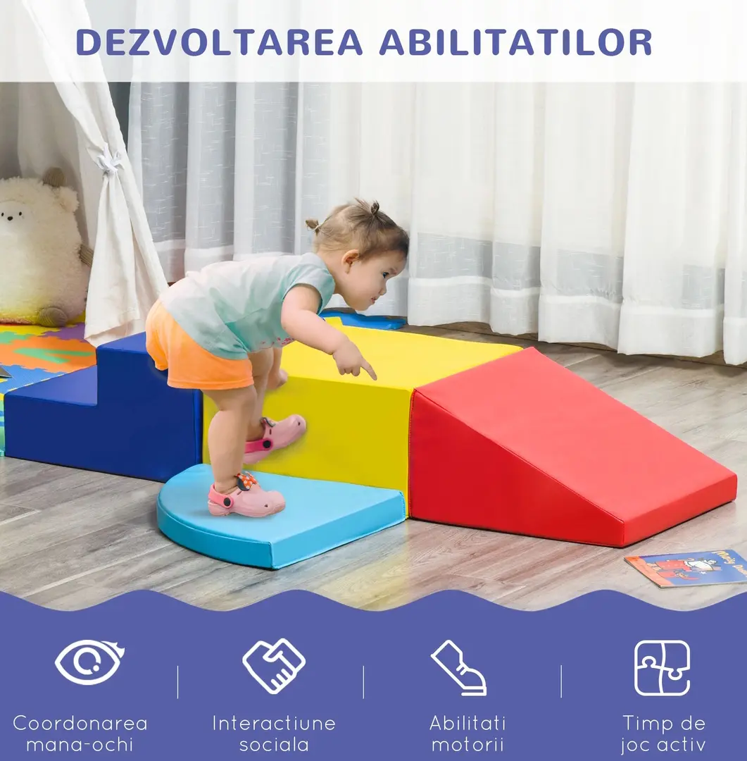 Set de joaca HomCom 3D0-011 (Multicolor) - 3