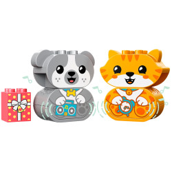 Constructor Lego Duplo My First Puppy & Kitten With Sounds Thumb