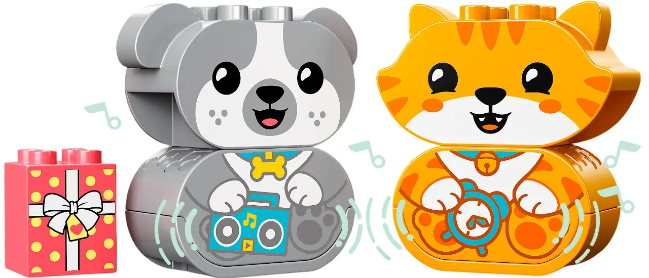 Constructor Lego Duplo My First Puppy & Kitten With Sounds