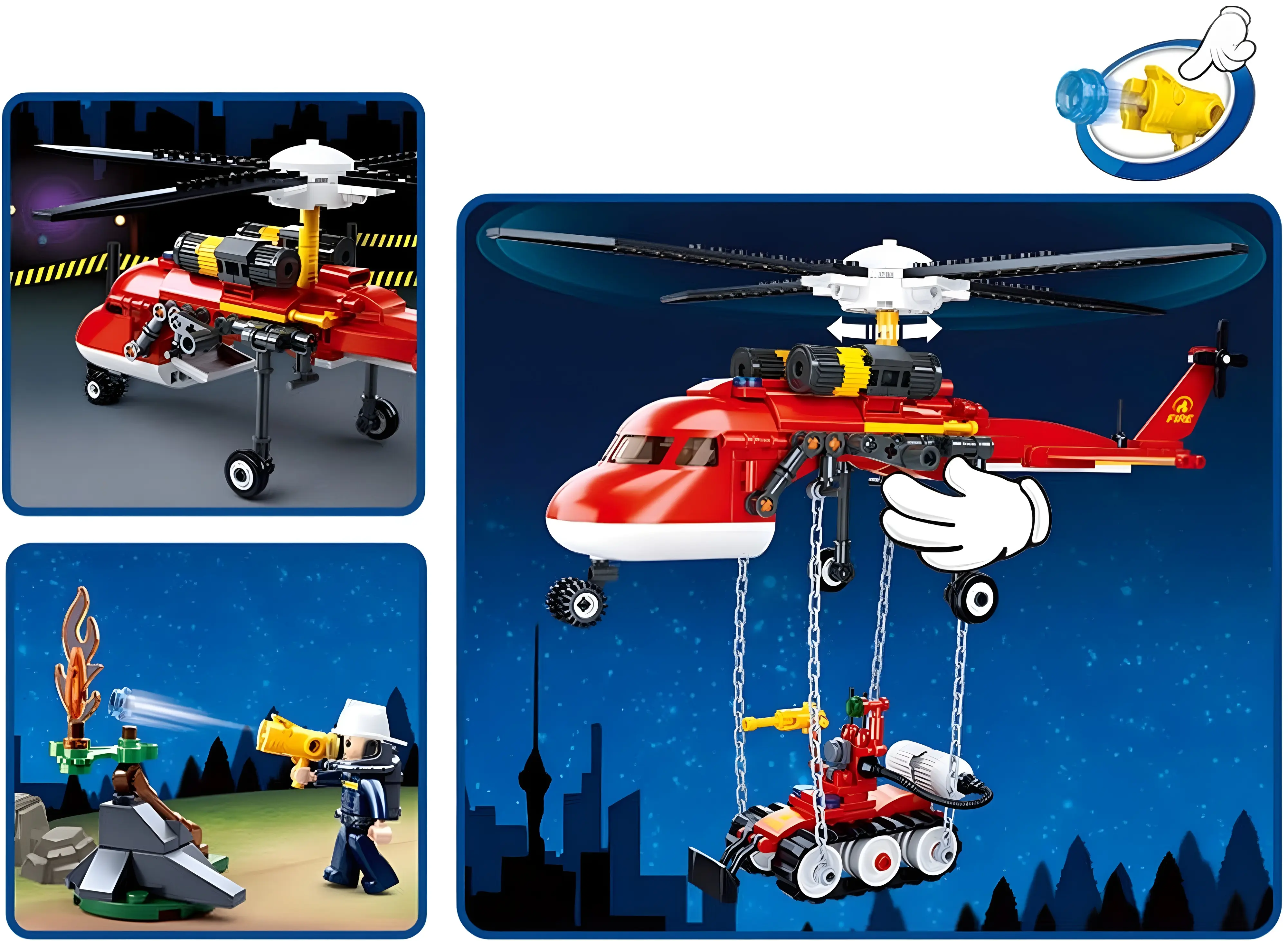 Constructor Sluban Fire Helicopter