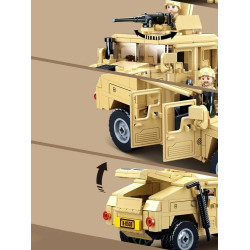 Constructor Sluban Model Bricks Hummer H2 Thumb