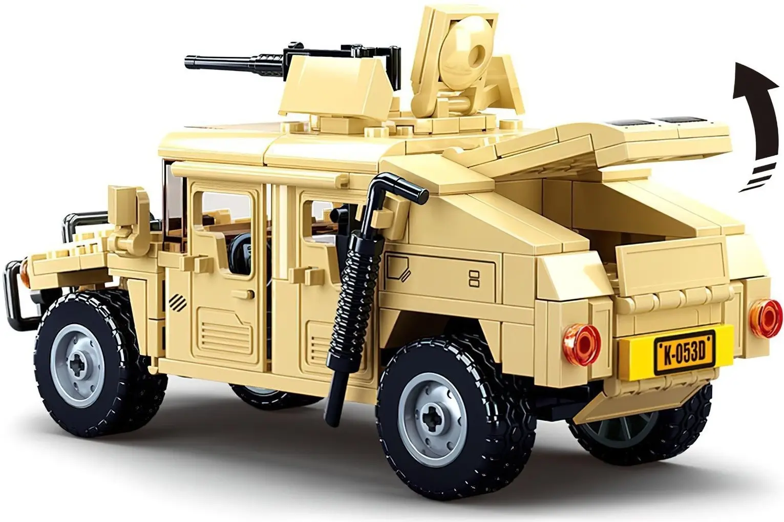 Constructor Sluban Model Bricks Hummer H2