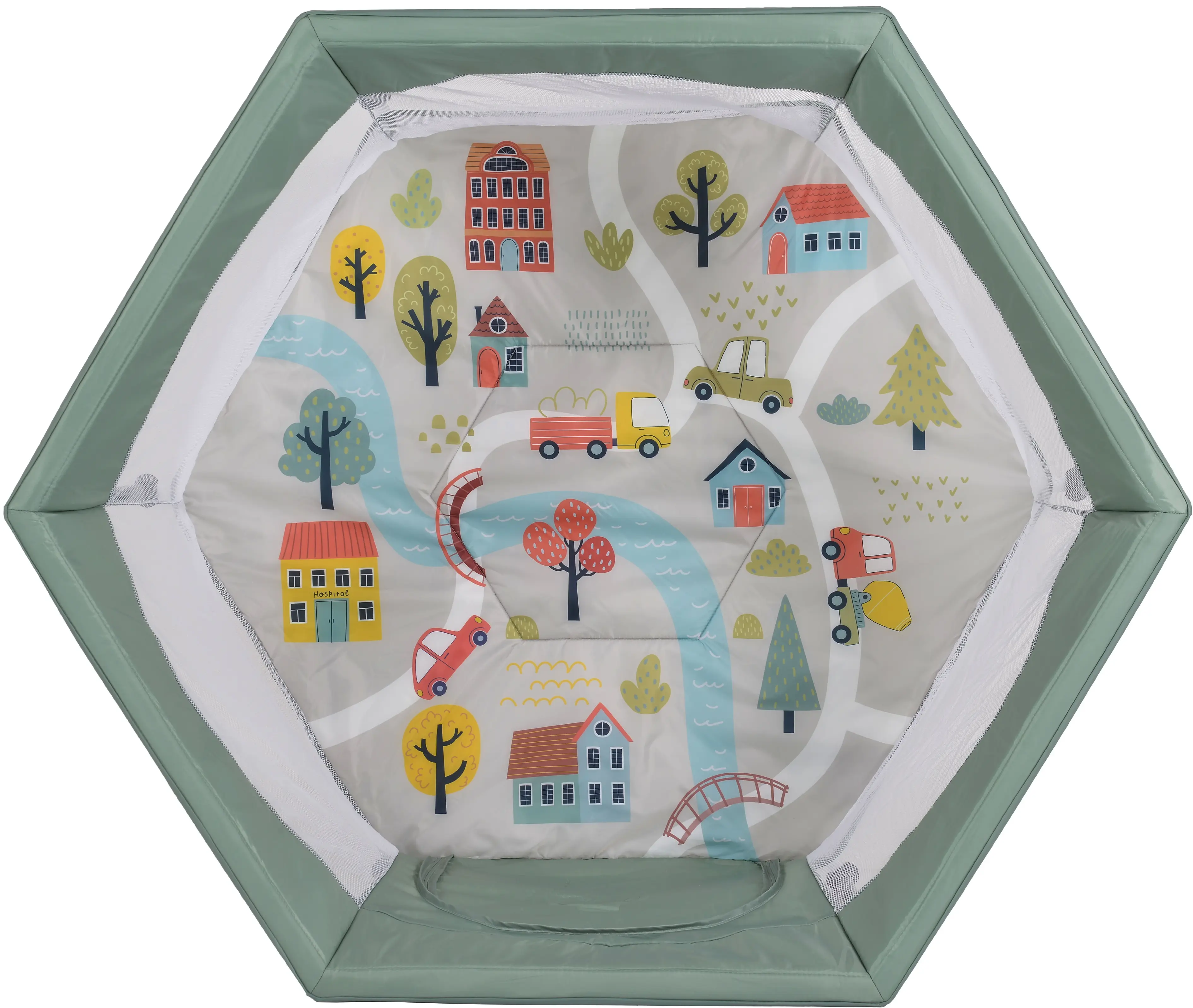 Manej Cangaroo Playbox (Green)