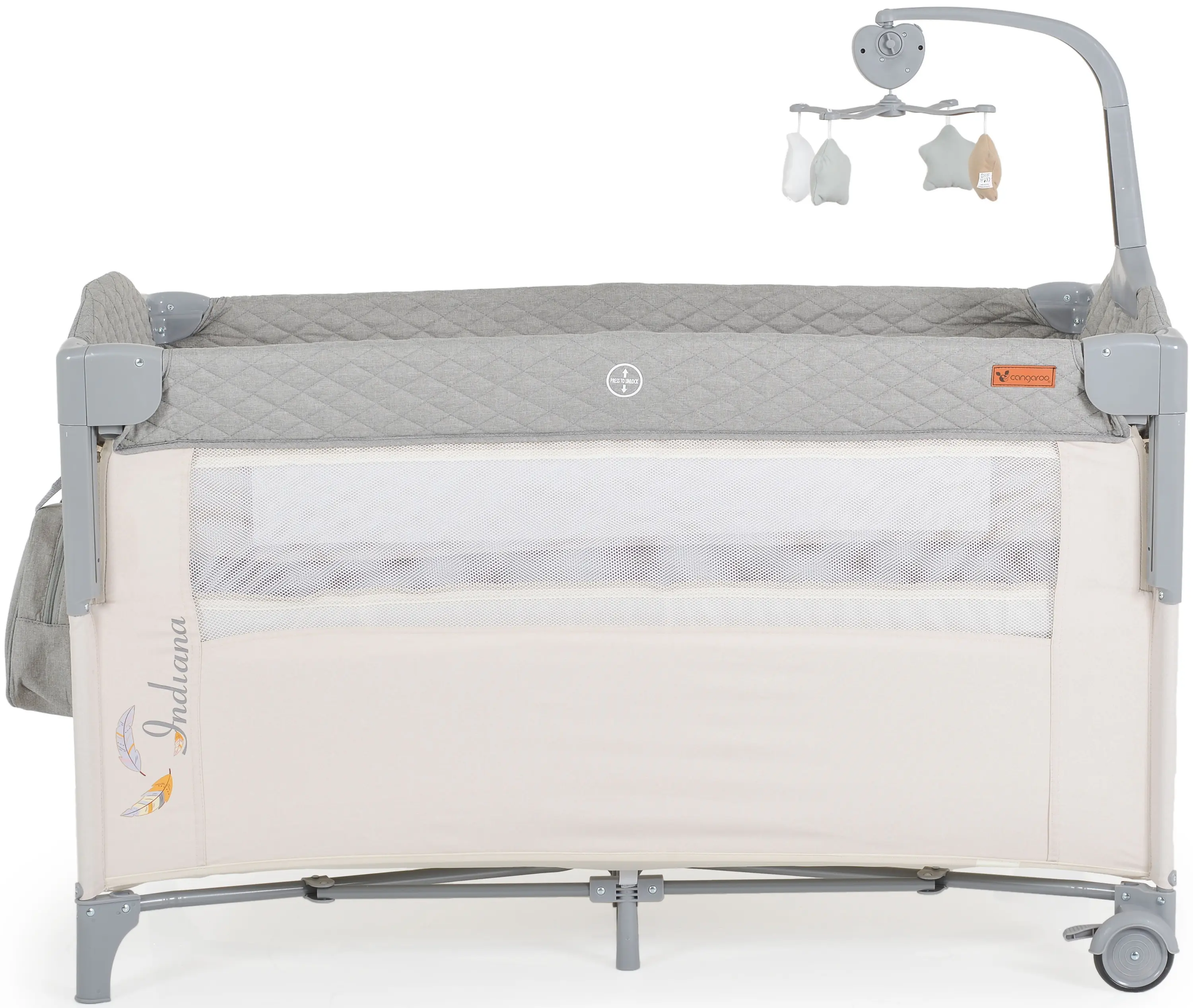 Manej-patuc Cangaroo Indiana (Grey)