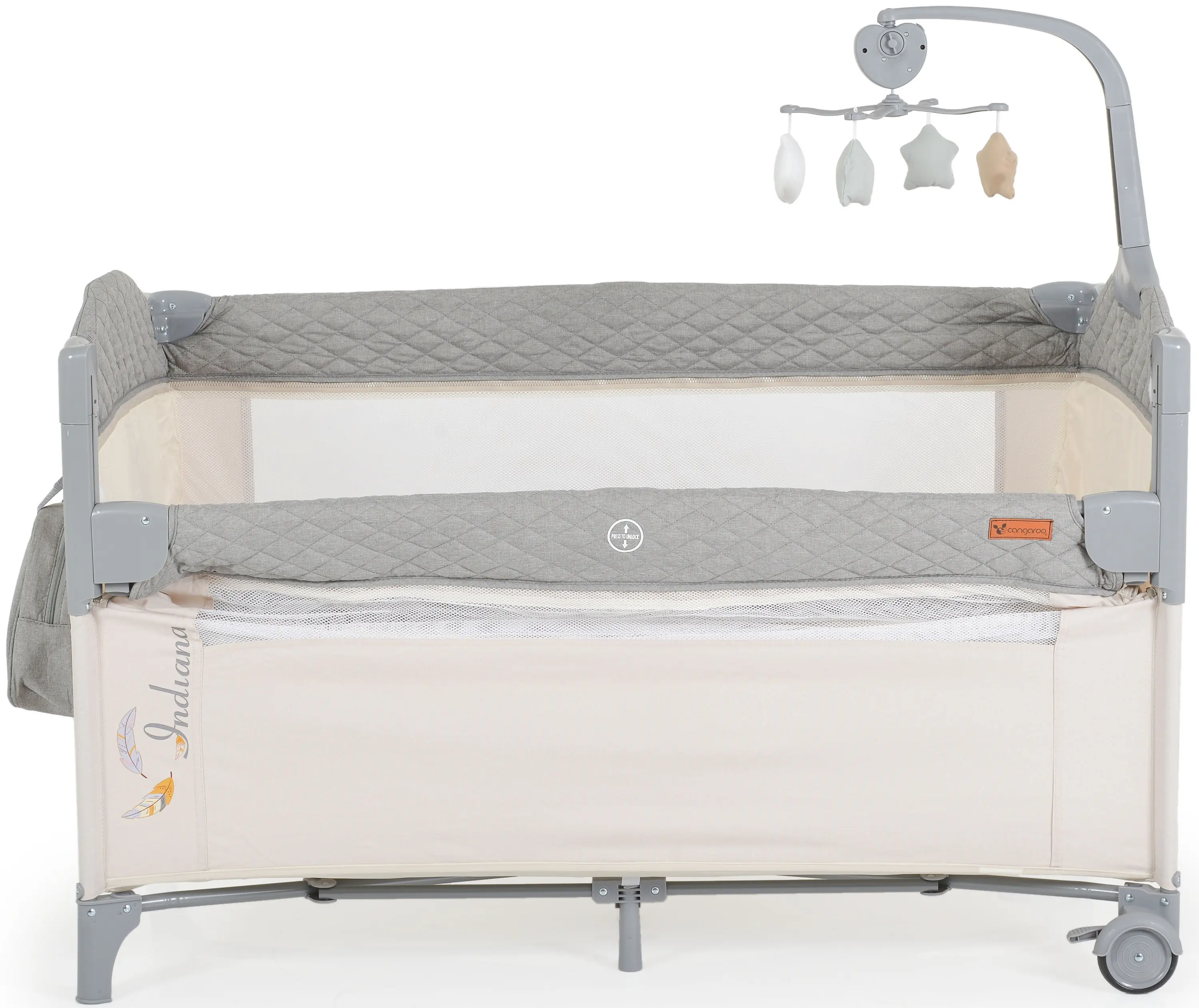 Manej-patuc Cangaroo Indiana (Grey)