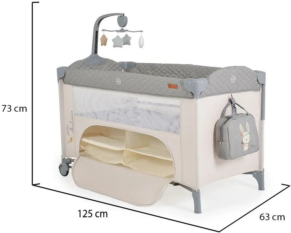 Manej-patuc Cangaroo Indiana (Grey)