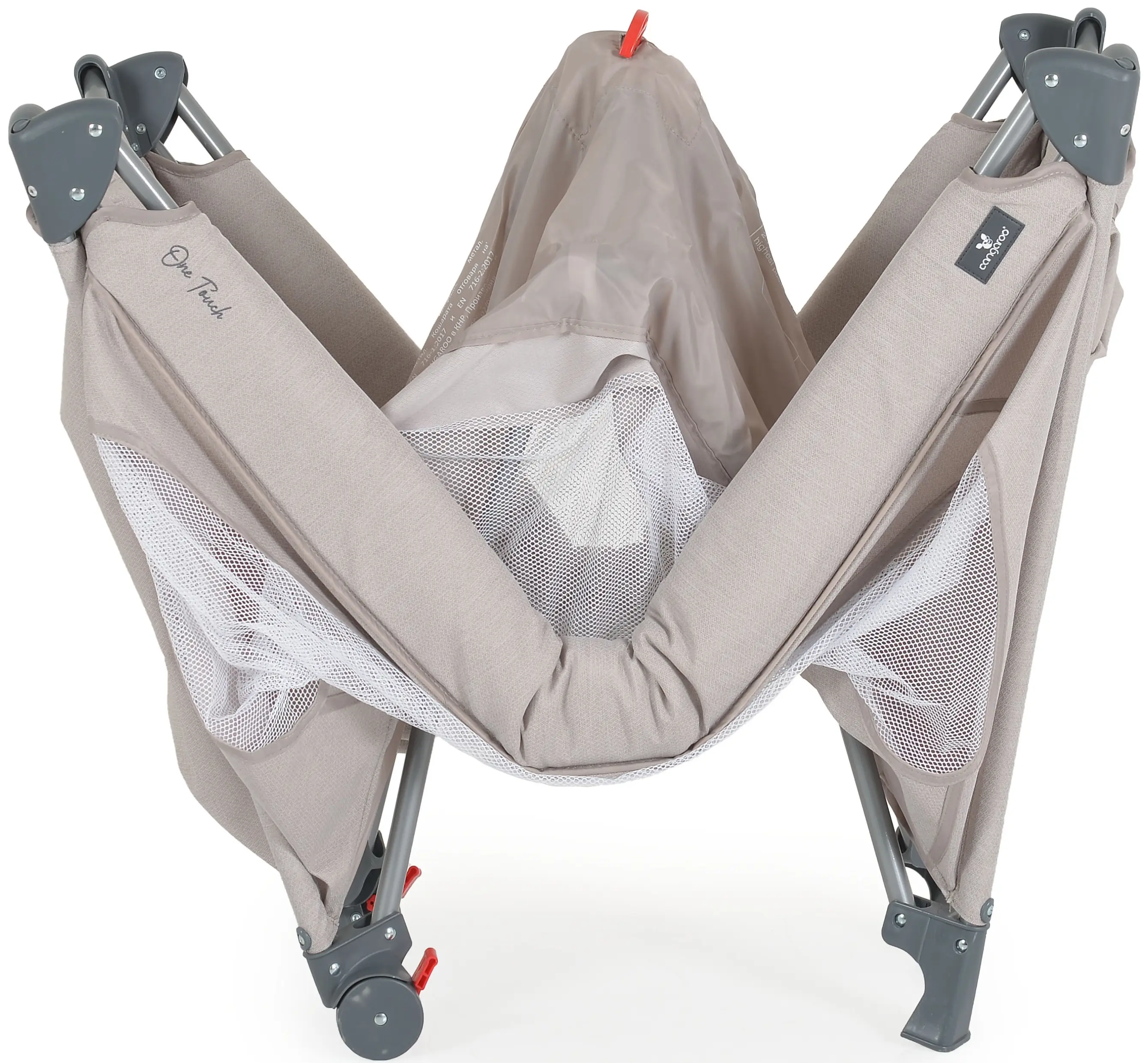 Manej-patuc Cangaroo One Touch (Light Grey)