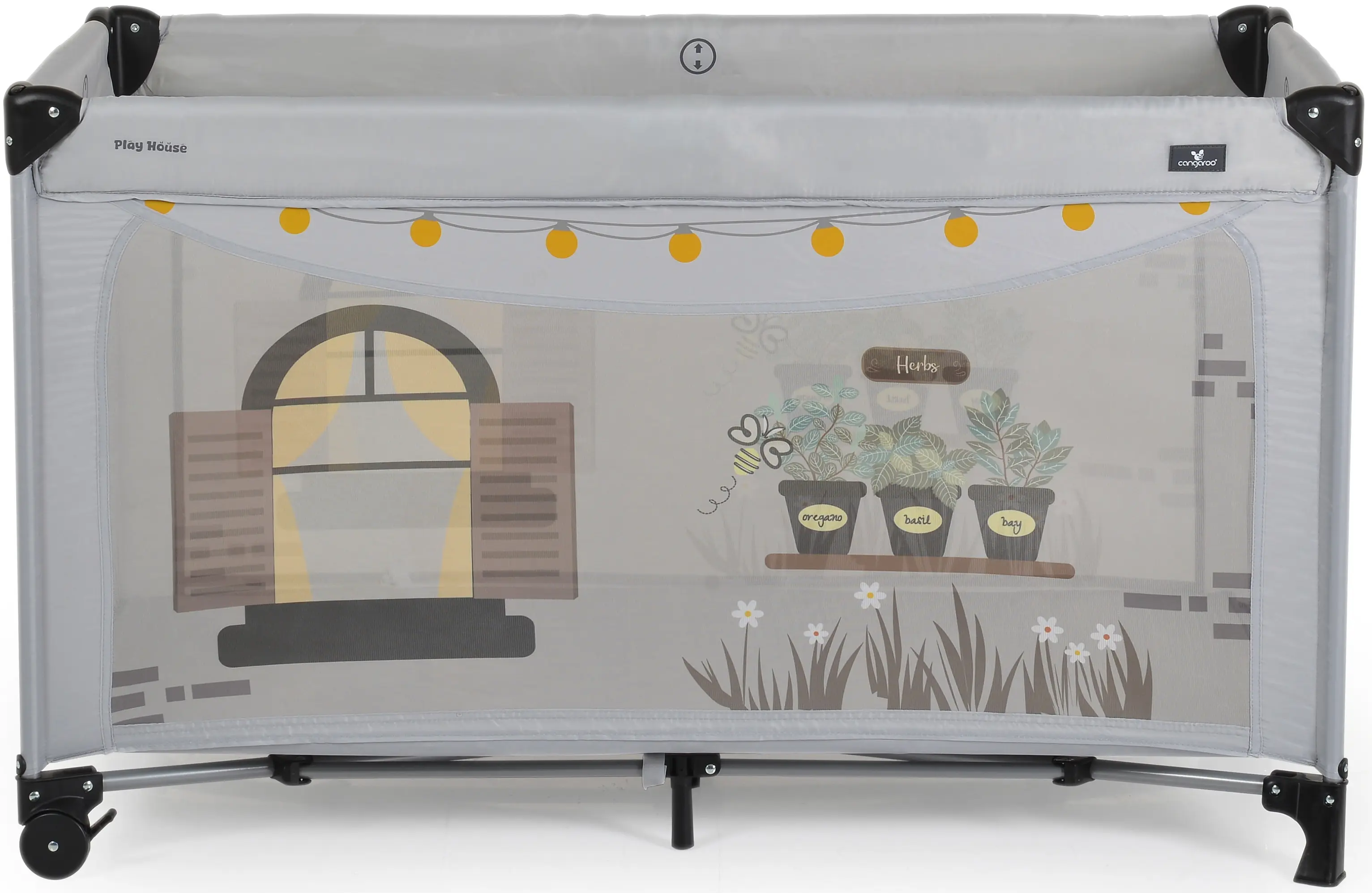 Manej-patuc Cangaroo Playbox (Grey)