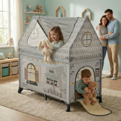 Manej-patuc Cangaroo Playbox (Grey) Thumb