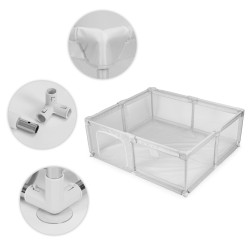 Манеж ECOTOYS PP008-1816 (Grey) Thumb