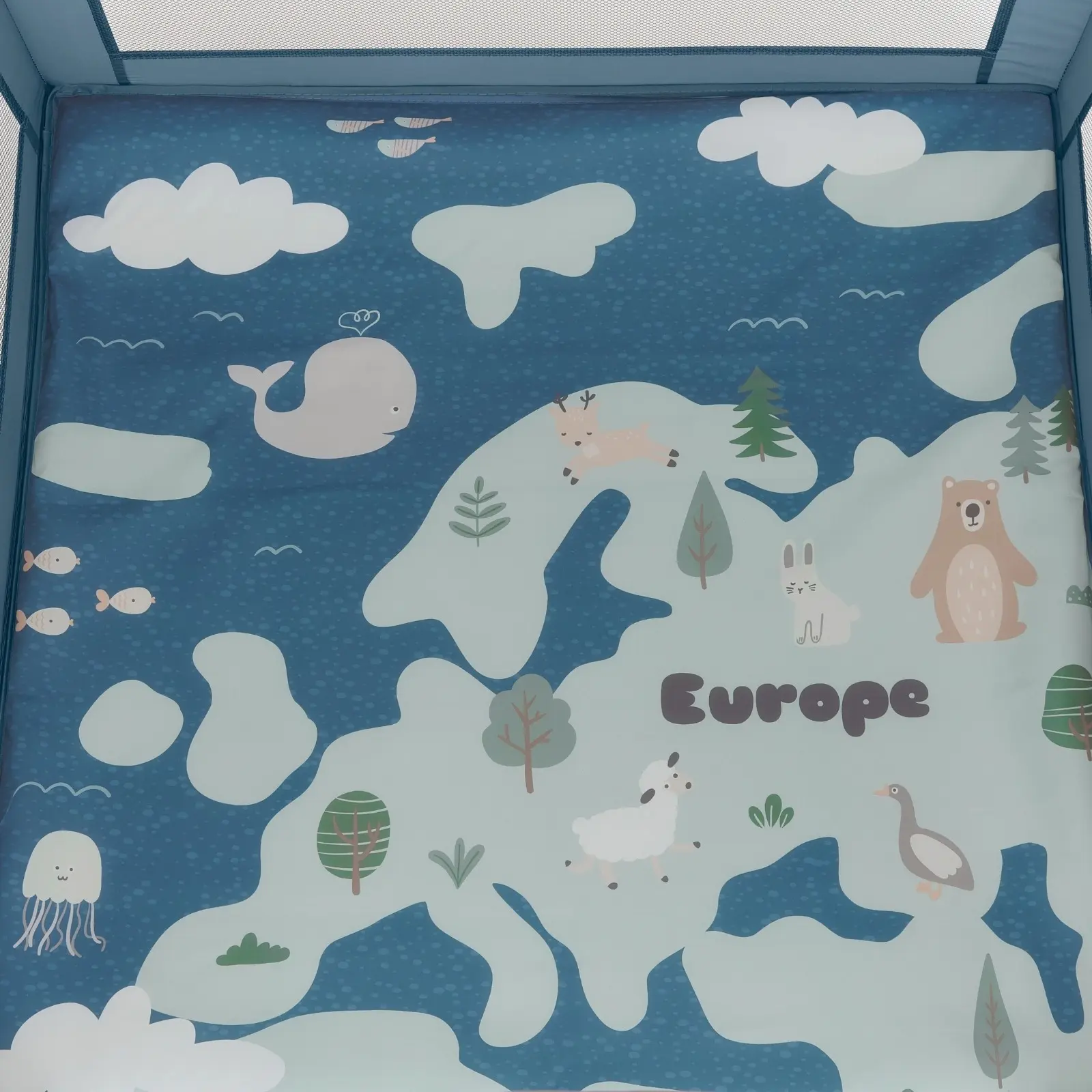 Манеж Kikka Boo Enjoy (Blue Europe) - 5