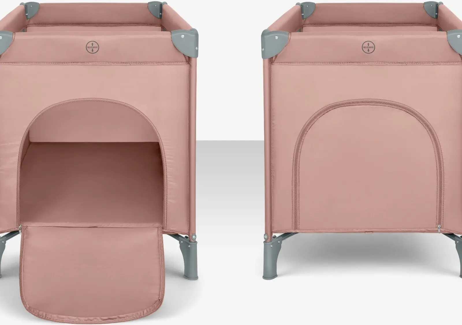 Манеж-кровать Kikka Boo So Gifted 1 level (Pink) - 3