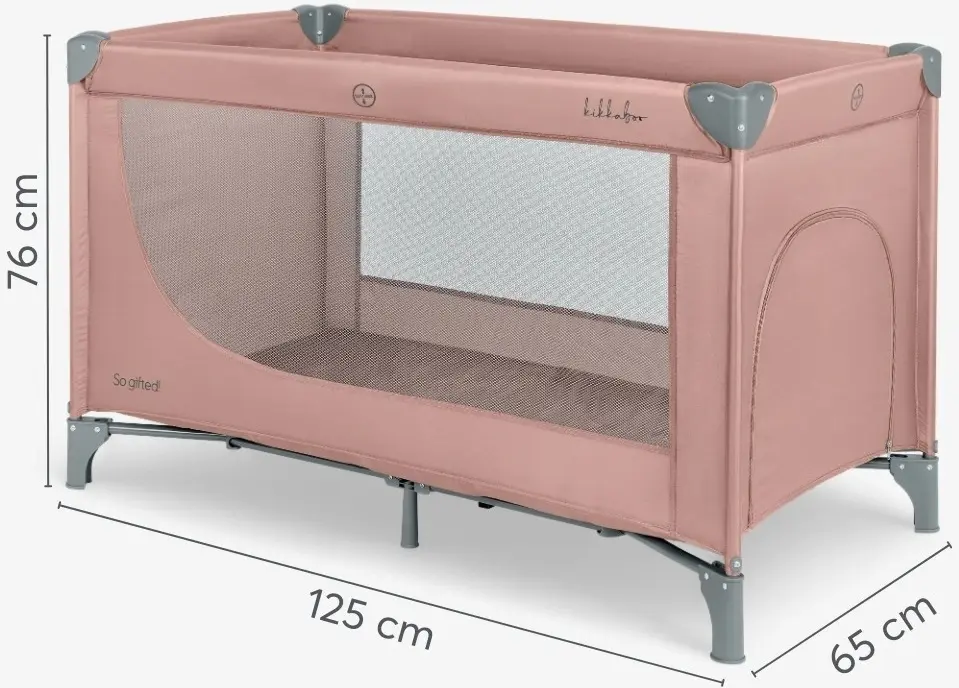 Манеж-кровать Kikka Boo So Gifted 1 level (Pink) - 13
