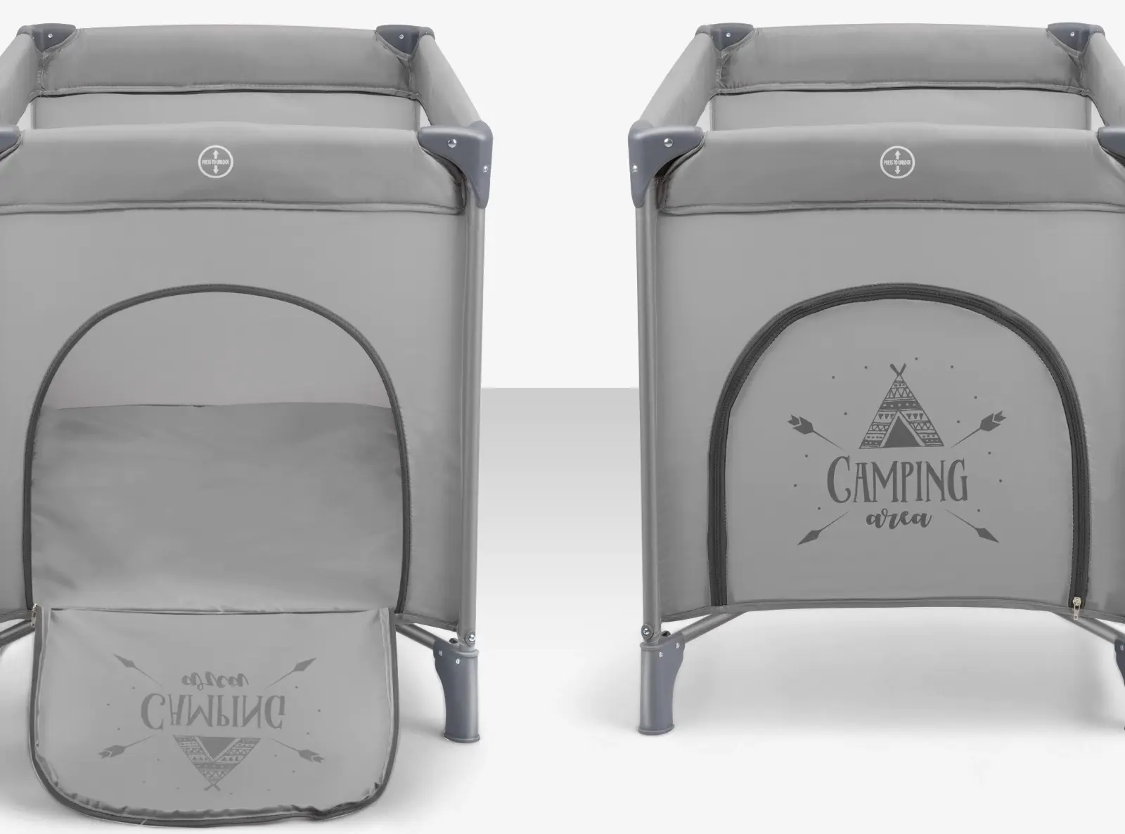 Манеж-кровать Kikka Boo So Gifted Plus (Grey)