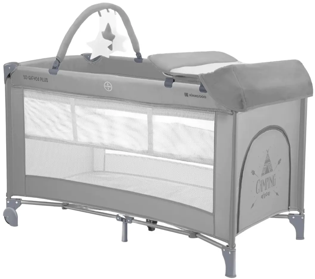Манеж-кровать Kikka Boo So Gifted Plus (Grey)