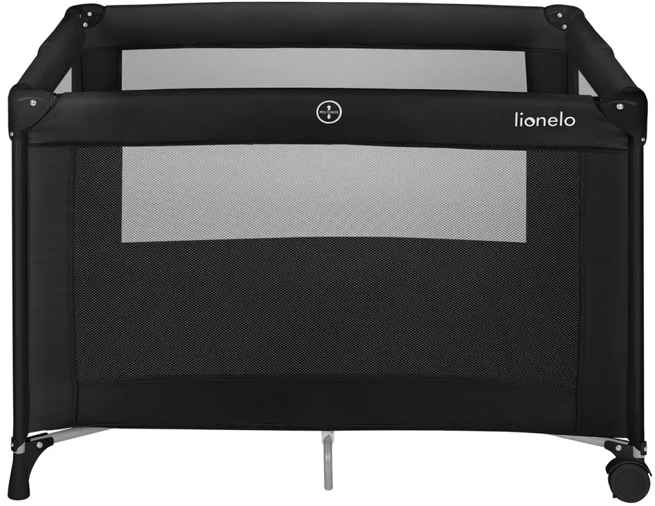 Манеж-кровать Lionelo Amelie (Black Carbon)