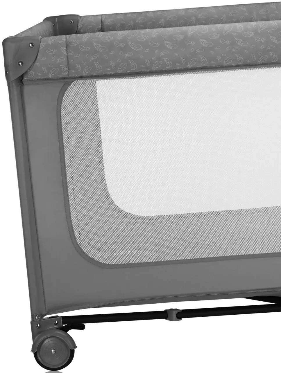 Манеж-кровать Lionelo Jasmin Easy Fold (Grey Stone)